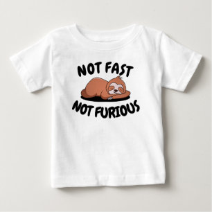 かわいいおもしろいベビーシャツスロースデザイン ベビーTシャツ