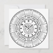 かわいいおもしろいベビーシャワー招待状 シーズンカード (正面)