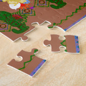 かわいいおもしろいベビーライオンキングハクナマタタ最新のedg ジグソーパズル (側面)