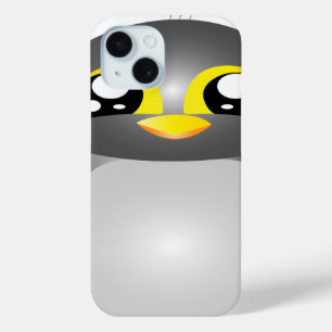 かわいいおもしろいペンギン動物 iPhone 15ケース