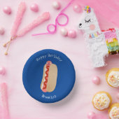 かわいいおもしろいホットドッグウィーナー漫画 ペーパーボウル (パーティー)