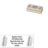 かわいいおもしろいホットドッグウィーナー漫画 ラバースタンプ (押印)