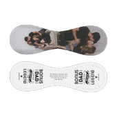 かわいいおもしろいボーナスパパ引用文&写真2倍 野球ボール (パネル)