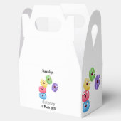 かわいいおもしろいマカロン漫画イラストレーション フェイバーボックス (オープン)