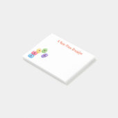 かわいいおもしろいマカロン漫画イラストレーション ポストイット (アングル)