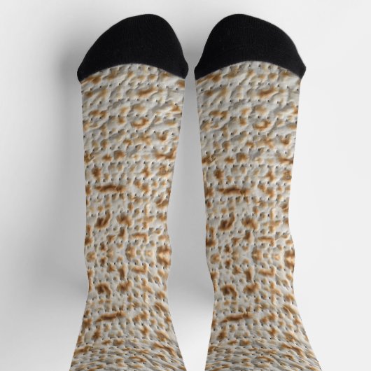 かわいいおもしろいマッツァパスソバーソックス ソックス (上部)