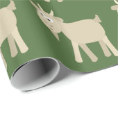 かわいいおもしろいヤギ ラッピングペーパー (ロールコーナー)