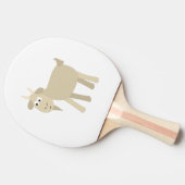 かわいいおもしろいヤギ 卓球ラケット (横)