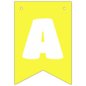 かわいいおもしろいユニコーン バンティングフラッグ (第3の旗)