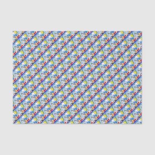 かわいいおもしろいユニコーン 薄葉紙 (正面)