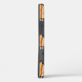 かわいいおもしろいラインスケッチ猫ペット動物を子猫 Case-Mate iPhoneケース (裏面 / 右)