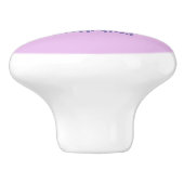 かわいいおもしろいリス漫画イラストレーション セラミックノブ (側面)