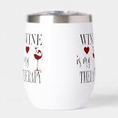 かわいいおもしろいワインは私のセラピー (正面)