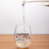 かわいいおもしろいワインパン ステムなしワイングラス