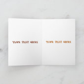 かわいいおもしろいヴァイオリンミュージカル漫画のキャラクター カード (内部)