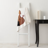 かわいいおもしろいヴァイオリンミュージカル漫画のキャラクター シェルパブランケット (インサイチュ)