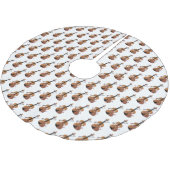 かわいいおもしろいヴァイオリンミュージカル漫画のキャラクター ブラッシュドポリエステルツリースカート (アングル)