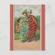 かわいいおもしろいヴィンテージカップルのバレンタインデー