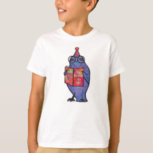 かわいいおもしろい信じフクロウの鳥の虫 Tシャツ