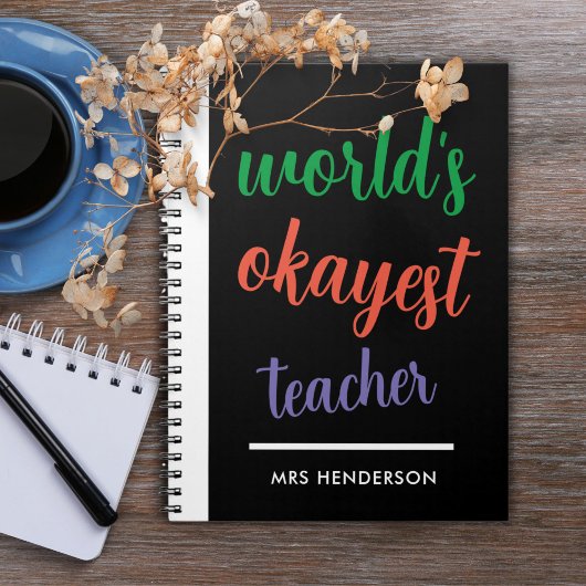 かわいいおもしろい先生鑑賞手帳 ノートブック