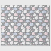 かわいいおもしろい動物 ラッピングペーパー (フラット)