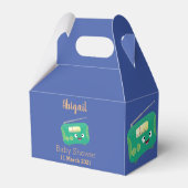 かわいいおもしろい幸せなレトロなラジオ漫画 フェイバーボックス (裏面サイド)