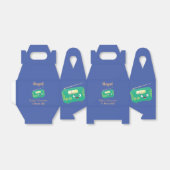 かわいいおもしろい幸せなレトロなラジオ漫画 フェイバーボックス (折り畳みなし)