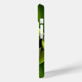 かわいいおもしろい微笑みの緑のカエル|過去記事 Case-Mate iPhoneケース (裏面 / 左)