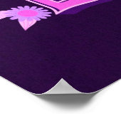 かわいいおもしろい格言ウィッシングユーハッピーイースター ポスター (角)