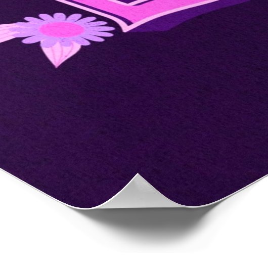 かわいいおもしろい格言ウィッシングユーハッピーイースター ポスター (角)