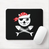 かわいいおもしろい海賊キッズ マウスパッド (マウス)