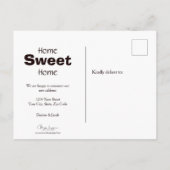 かわいいおもしろい犬が車で移動 ポストカード (裏面)