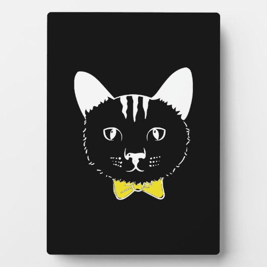 かわいいおもしろい猫 フォトプラーク (正面)