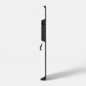 かわいいおもしろい猫iPhoneケース iPhoneケース (左側面)