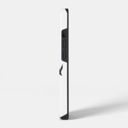 かわいいおもしろい猫iPhoneケース iPhoneケース (左側面)