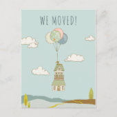 かわいいおもしろい移動 |バルーンハウス 案内ポストカード (正面)