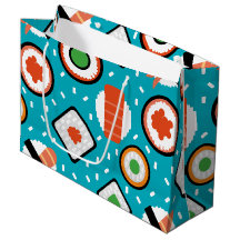 かわいいおもしろい継ぎ目が無いピクセル寿司の漫画パターン