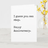 かわいいおもしろい記念日カード カード (黄色い花)