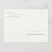 かわいいおもしろい醜いセーター赤い緑の写真クリスマス シーズンポストカード (裏面)