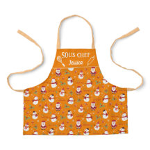 かわいいおもしろい雪だるまサンタクロースのクリスマスファミリー