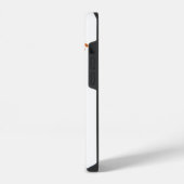 かわいいおもしろい食べ物の漫画 iPhoneケース (左側面)