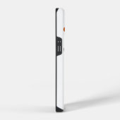 かわいいおもしろい食べ物の漫画 iPhoneケース (右側面)