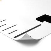 かわいいおもしろい鳥の漫画の成長チャート ポスター (角)