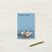 かわいいおもしろい4サンダーリンズサンドピアスアットザビーチ ポストイット (デスク上)