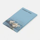 かわいいおもしろい4サンダーリンズサンドピアスアットザビーチ ポストイット (アングル)