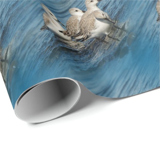 かわいいおもしろい4サンダーリンズサンドピアスアットザビーチ ラッピングペーパー (ロールコーナー)