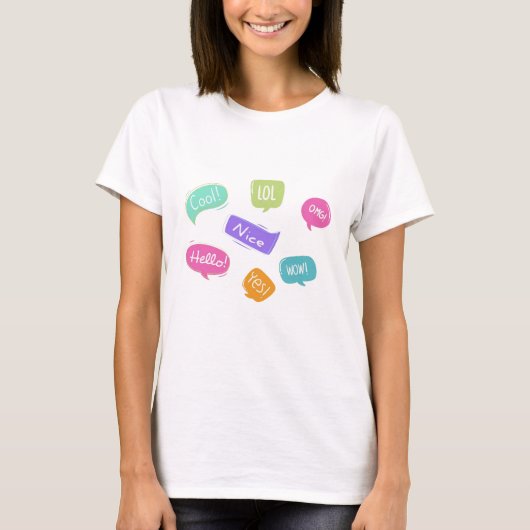かわいいおもしろい Tシャツ (正面)