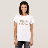 かわいいおもしろいin the Sun Tシャツ (正面フル)