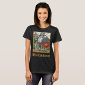 かわいいおもしろサー・カンファレンス中世の騎士 Tシャツ (正面フル)