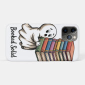 かわいいお化けが積んだ本の山 Case-Mate iPhoneケース (裏面(横))